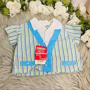 Vintage baby boys top